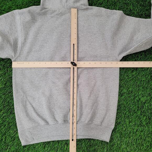 Champion MIT University Hoodie Small 19x23 Gray Baggy Embroidered - Picture 4 of 16